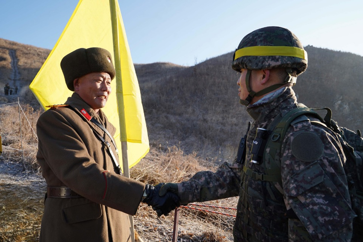 출처: 이해를 돕기 위한 사진= 국방부 제공 (2018년 남북 군사당국이 '9·19 군사분야 합의서' 이행 차원에서 시범 철수한 비무장지대)