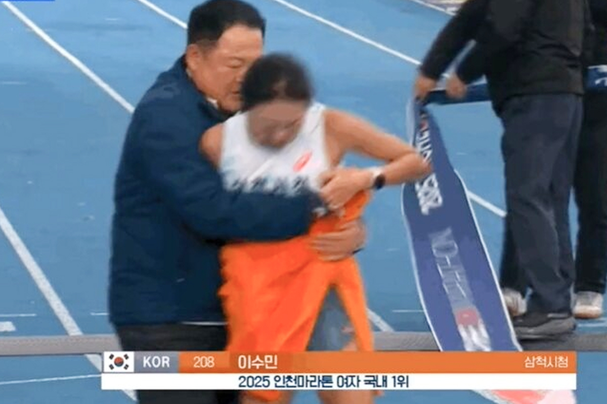 출처: 'KBS스포츠' 2025 인천 마라톤 중계화면