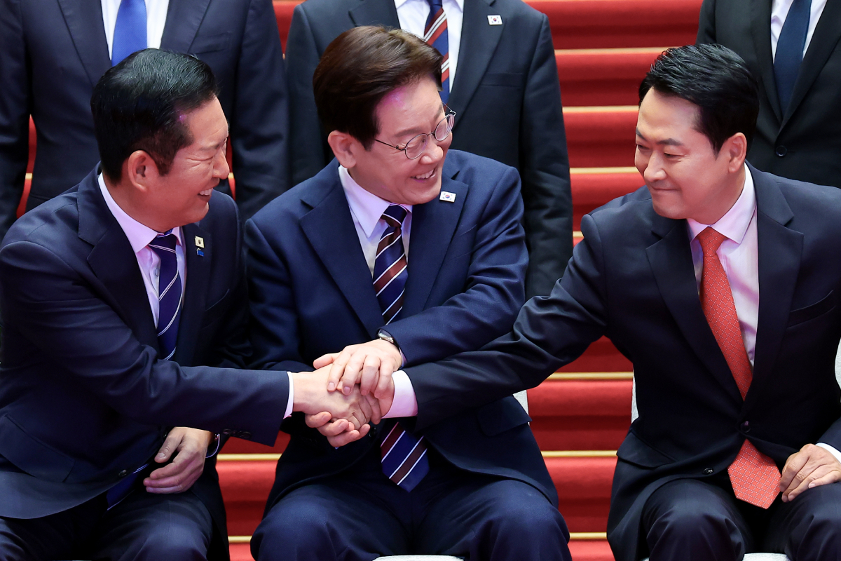 출처 : 뉴스 1 = 청와대통신사진기자단