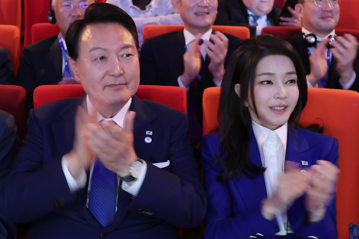 출처 : 뉴스 1 = 대통령실 제공